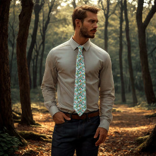 Birds On Branches Neck Tie