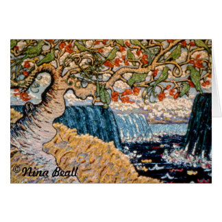 "Birds Over Niagara Falls," by Nina Beall Cards