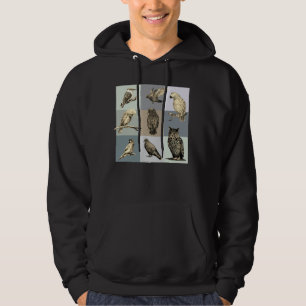 BIRDS, parrots, owl, pigeons, kookaburra Hoodie
