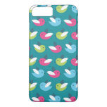 Birds pattern Blue iPhone 8 Plus/7 Plus Case