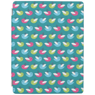 Birds pattern Blue iPad Smart Cover