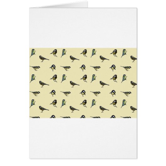 Birds pattern cards (Front)