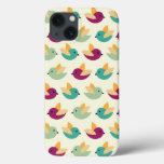 Birds pattern iPhone 13 case