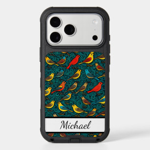 Birds Pattern for Birders Bird Lovers Customize iPhone 17 Pro Max Case