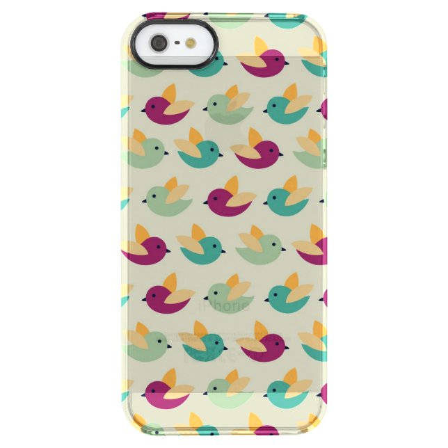 Birds pattern uncommon iPhone case (Back)
