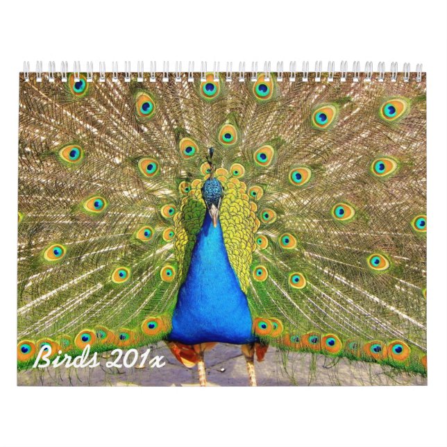 Birds Personalized Calendar (Cover)