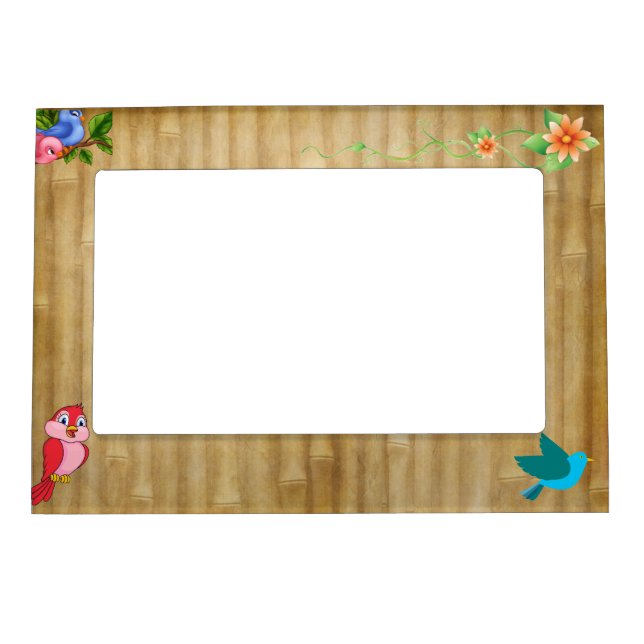 birds photoframe magnetic frame (Front)