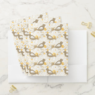 Birds Pocket Folder