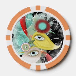 Birds Poker Chips