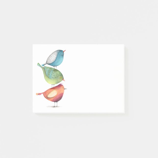 Birds Post-it Notes (Front)