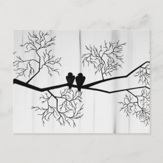 birds postcard