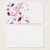 Birds Profile Card (Front & Back)