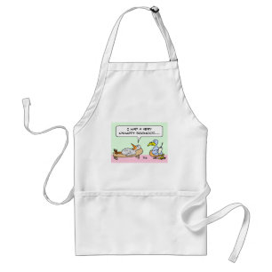 birds psychiatrist unhappy egghood childhood adult apron