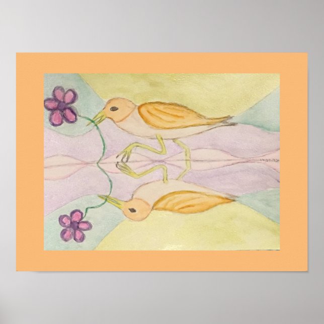 birds reflect poster (Front)