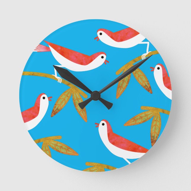 Birds Round Clock (Front)