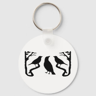 Birds Silhouette Keychain