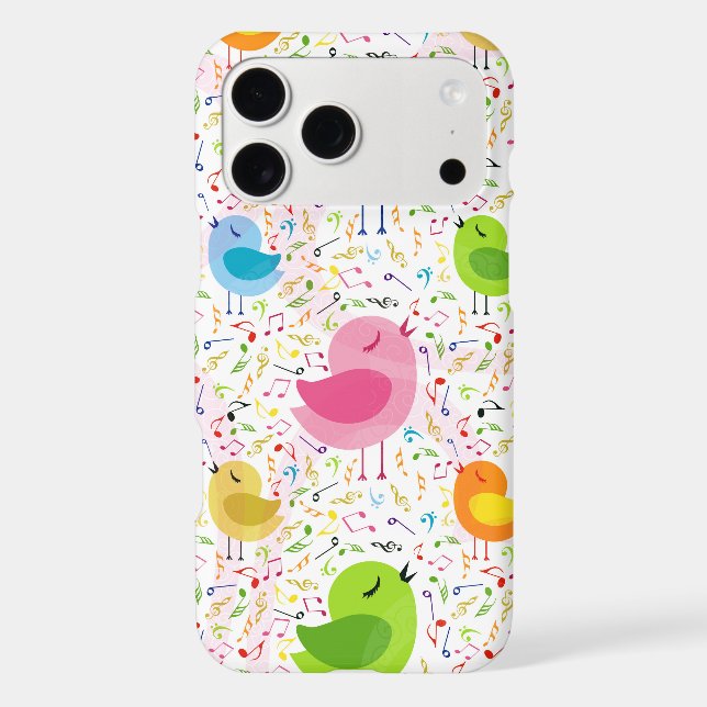 Birds Singing Iphone Case (Back)
