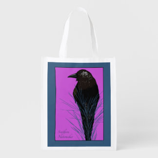 Birds - Southern Nutcracker Grocery Bag