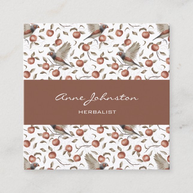 Birds Square Business Card (Front)