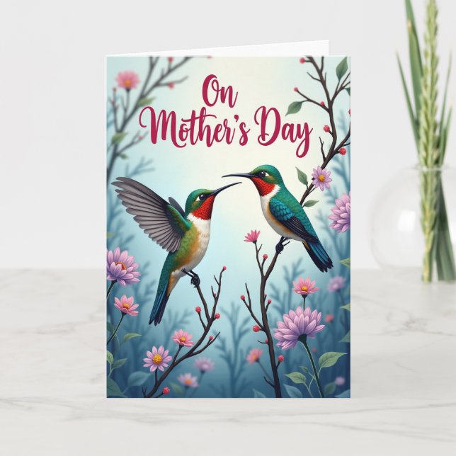 Birds Sweet Mothers Day Card (Front)