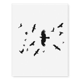 Birds Temporary tattoo