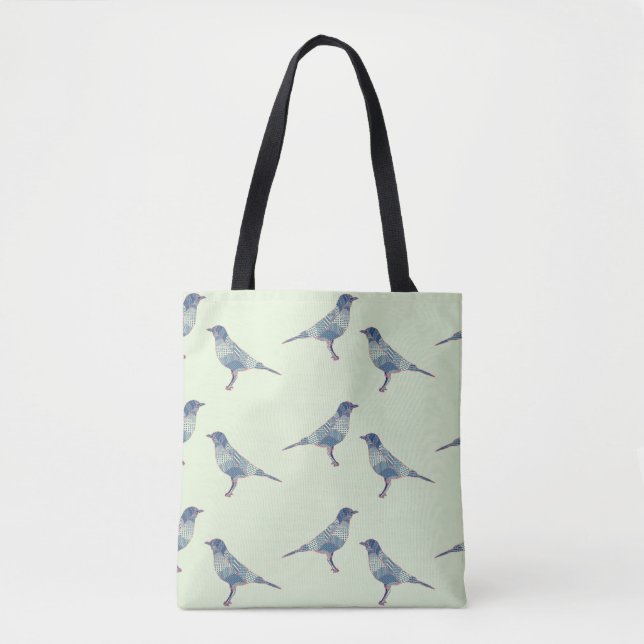 Birds Tote Bag (Front)