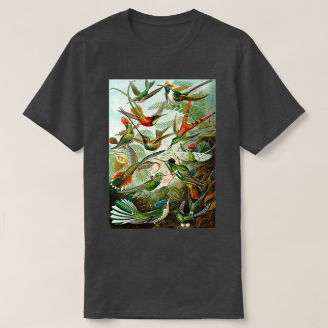 birds vintage cool design T-Shirt (Design Front)