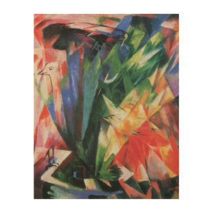 Birds (Vogel) by Franz Marc, Vintage Cubism Art