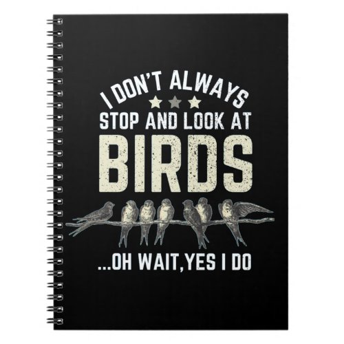 Birds Watching Notebook