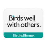Birds Well with Others Magnet