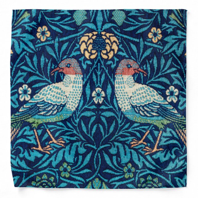 Birds, William Morris Bandana (Front)
