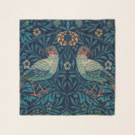 Birds William Morris. Blue animal vintage pattern Scarf<br><div class="desc">William Morris "Birds" scarf. Blue animal vintage pattern.</div>