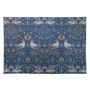 Birds, William Morris Cloth Placemat
