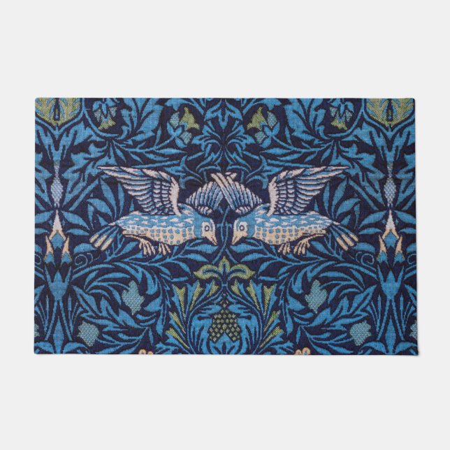 Birds, William Morris Doormat (Front)