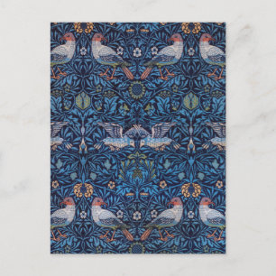 Birds, William Morris Postcard