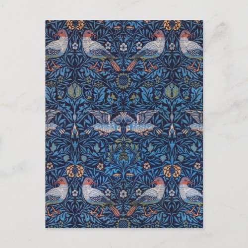 Birds William Morris Postcard