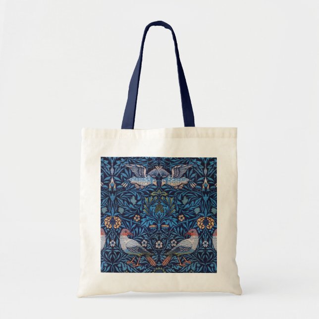 Birds, William Morris Tote Bag (Front)
