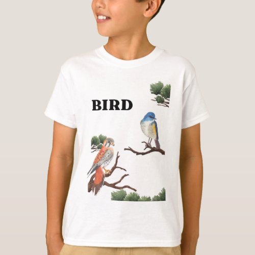 Birds with T Shirts T_Shirt