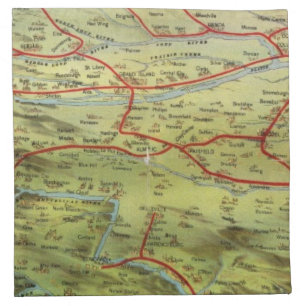 Birdseyes View Great Plains Cloth Napkin