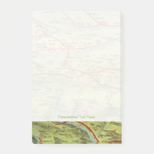 Birdseyes View Great Plains Post-it Notes