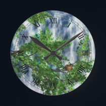 Birdsnest Falls Clock