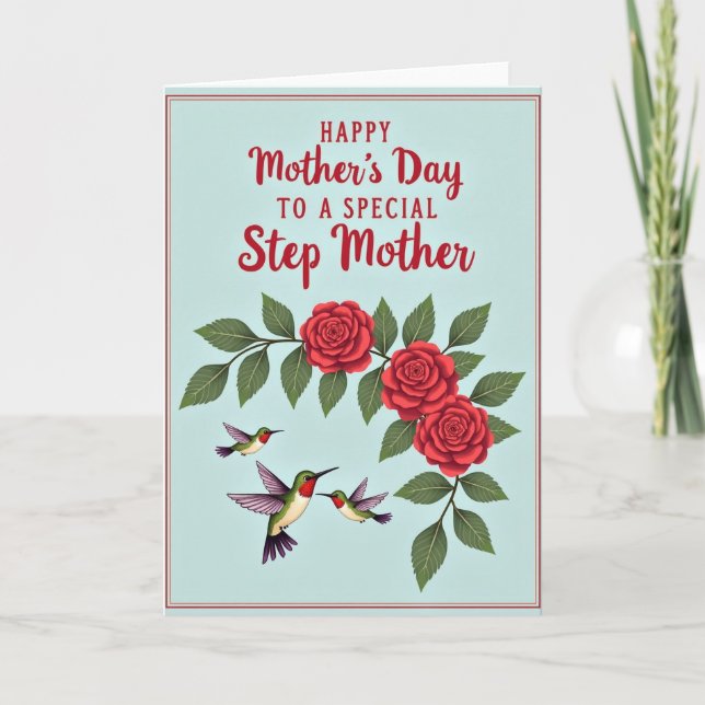 Birdsong Mothers Day Card (Front)