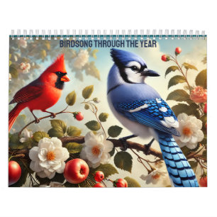 Birdsong Through the Year  Calendar