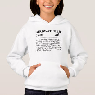 Birdwatcher Definition Observation Identification Hoodie