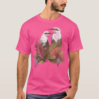 Birdwatching Birdwatcher Birder Autumn Fall Bird  T-Shirt