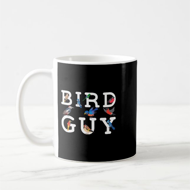 Birdwatching Lovers Birding Ornithology Birdwatche Coffee Mug (Left)