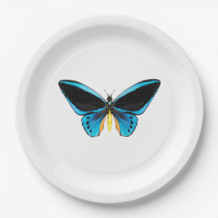 Birdwing Butterfly Paper Plates