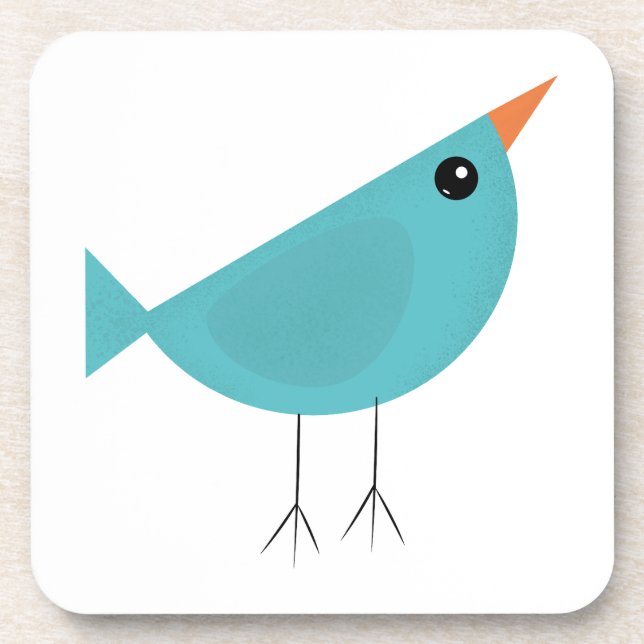 Birdy  beverage coaster (Front)