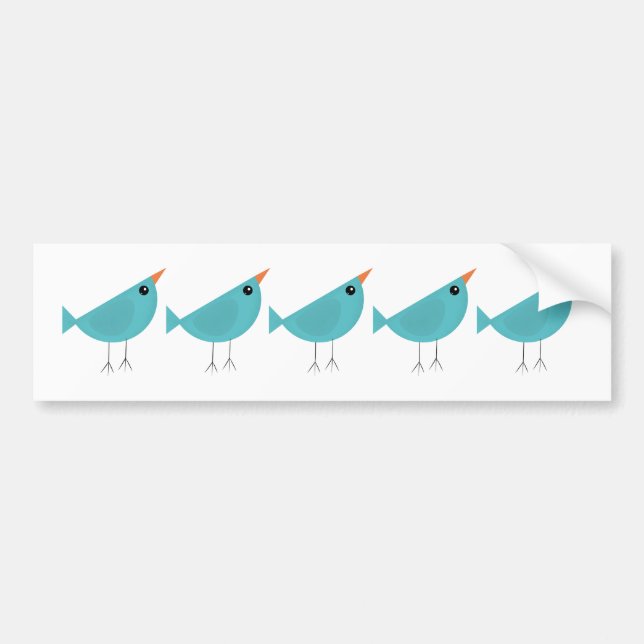 Birdy Bumper Sticker (Front)