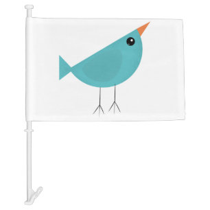 Birdy car flag